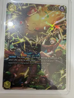 Zeus (R) OP11-106 Special Foil One Piece Card Game Character - Image 3