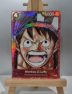 Monkey.D.Luffy (P-022) Film Red One Piece TCG English - Image 1