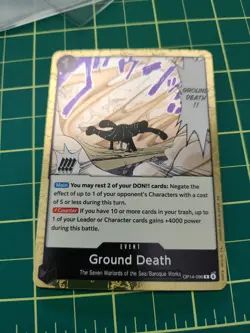 OP14-096 One Piece TCG Ground Death NM - Image 1