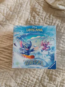 NIB Disney Lorcana Winterspell Illumineer's Trove Box Ravensburger Stitch 2026 - Image 1