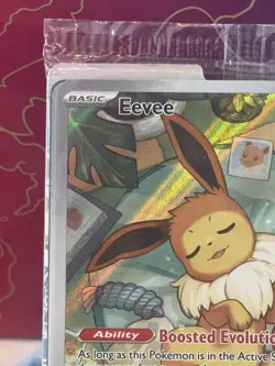 Pokemon Eevee SVP 173 Pokemon Center Stamped Prismatic Evolutions Promo Sealed - Image 3