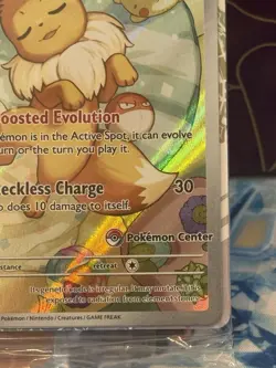 Pokemon Eevee SVP 173 Pokemon Center Stamped Prismatic Evolutions Promo Sealed - Image 5