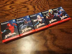 SDCC 2025 Magic The Gathering x Spider-Man Complete Welcome Deck Set (5) - Image 1
