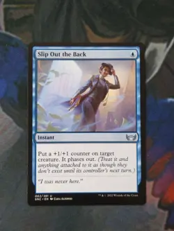 Slip Out the Back | 7% Off 2+ | Streets of New Capenna | NM | MTG - Image 1