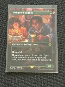 Delighted Halfling (Borderless) the Lord of the Rings: Tales of Middle-Earth - Image 1