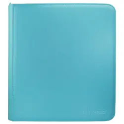 Deck Builder's Pro-Binder Vivid Light Blue Zippered 12-POCKET Ultra Pro MTG - Image 1