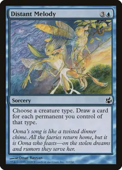 Morningtide Distant Melody MTG Magic the Gathering NM - Image 1