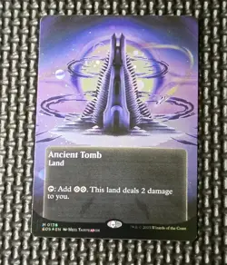 Ancient Tomb (0136) (Borderless) (Galaxy Foil) Edge of Eternities:Stellar Sights - Image 1