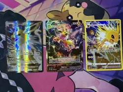 Jolteon EX 28a/83, SWSH 184 PROMO, TG04/TG30 Pokemon Card Lot NEAR MINT - Image 1