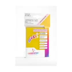 GameGenic Card Sleeves Prime Japanese - Yellow (60) New - Image 1