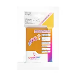 GameGenic Card Sleeves Prime Japanese - Orange (60) New - Image 1