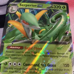 Serperior ex - 003/086 - Double Rare - Black Bolt - Pokemon Card - NM/M - Image 1