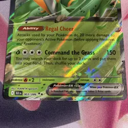 Serperior ex - 003/086 - Double Rare - Black Bolt - Pokemon Card - NM/M - Image 3