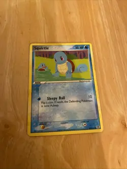 Pokemon Squirtle TCG 82/112 Fire Red & Leaf Green Regular Card - Image 2