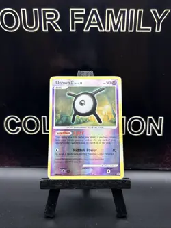 Unown X 71/132 Reverse Holo Uncommon Secret Wonders Pokemon card MP - Image 1