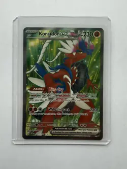 Pokemon Card Koraidon Ex 231/198 Scarlet & Violet Base Ultra Rare - Image 1