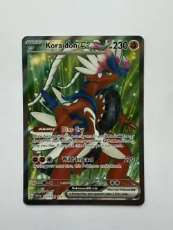 Pokemon Card Koraidon Ex 231/198 Scarlet & Violet Base Ultra Rare - Image 2