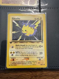 Pokemon TCG Neo Genesis Card Lot - Image 1