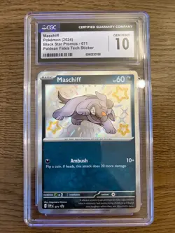 Maschiff 071 Sv: Scarlet & Violet Promo Cards Holo CGC10 - Image 1