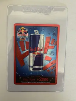 Red Bull Double DON!! Exclusive Red Stamped Promo Card One Piece - Image 1