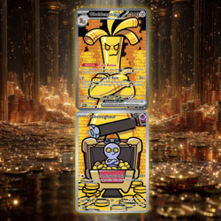 Gholdengo ex + Gimmighoul Evolution Set | Pokemon Gold Coin Theme | NM Cards - Image 1
