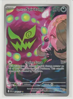 Cynthia's Spiritomb - Illustration Rare Pokemon Card ASC 244/217 IR - Image 1