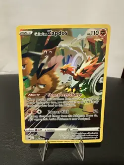 Pokemon TCG Galarian Zapdos SWSH283 Sword & Shield Black Star Promo Card NM - Image 1