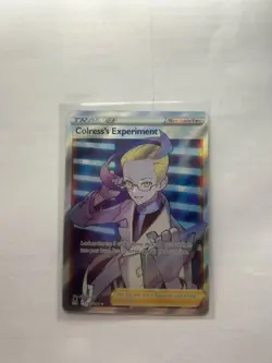 Colress's Experiment 190/196 Full Art Ultra Rare Lost Origin Pokemon Card - NM - Image 1