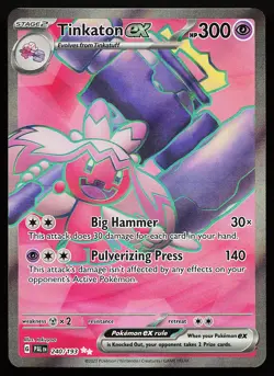 Tinkaton ex 240/193 Ultra Rare Paldea Evolved Pokemon Card - Image 1