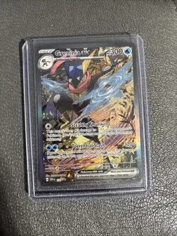 Greninja ex 132 Pokemon Scarlet & Violet Black Star Promo Card Nm/M - Image 1