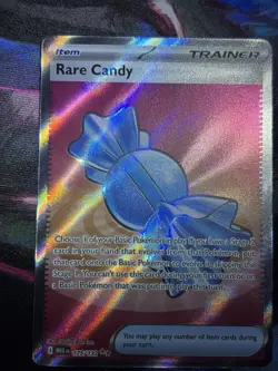 Pokemon Rare Candy Me01 Mega Evolution Ultra Rare Holo Trainer 175/132 Card - Image 1