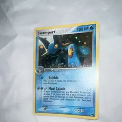 Pokemon Nintendo Swampert EX Emerald 5/17 Rare Holo Stage 2 100 HP Card - Image 3