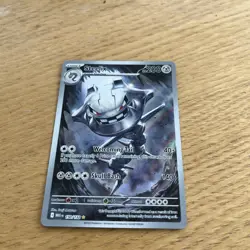 Steelix 150/132 Mega Evolutions Holo Rare Pokemon Card Near Mint Condition - Image 4