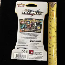 Pokemon Team Up Sleeved Booster Pack,2019 Printed USA Pokemon Cards - Image 3