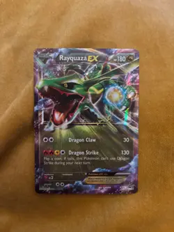 Rayquaza EX XY73 ULTRA RARE HOLO Black Star Promo Pokemon Card TCG NM 2015 - Image 1