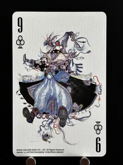 Final Fantasy Card 25th Anibersary Playing Cards Yoshitaka Amano Japanese C9 - Image 1