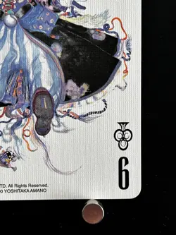 Final Fantasy Card 25th Anibersary Playing Cards Yoshitaka Amano Japanese C9 - Image 4