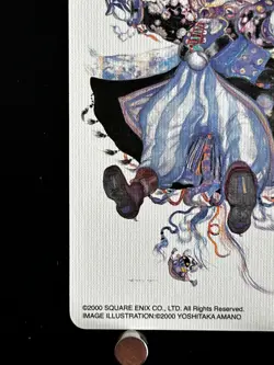 Final Fantasy Card 25th Anibersary Playing Cards Yoshitaka Amano Japanese C9 - Image 5