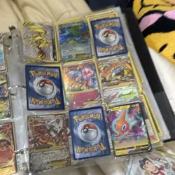 Pokemon EX, Mega, Full Art, Holo Foil Card Lot Binder Pages Charizard Venusaur - Image 2