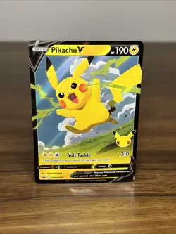 Pikachu V SWSH143 Sword & Shield Holo Promo Pokemon Card - Image 2