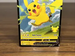 Pikachu V SWSH143 Sword & Shield Holo Promo Pokemon Card - Image 4