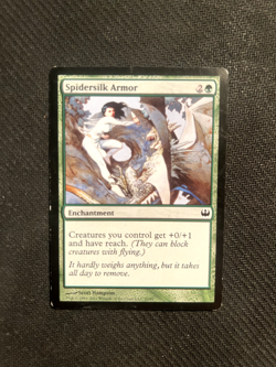 Spidersilk Armor Duel Decks: Knights vs. Dragons Regular LP/MP - Image 1