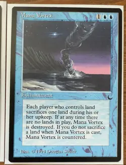 MTG - Mana Vortex X2 (The Dark) - Near Mint Never Played Magic The Gathering VTG - Image 2