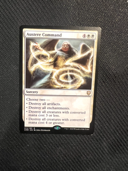 Austere Command Commander Legends Regular NM/VLP - Image 1
