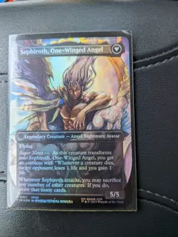 Sephiroth, Fabled SOLDIER (Borderless) (Surge Foil) Final Fantasy Foil - Image 2