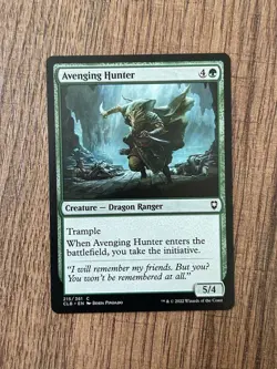 MTG Avenging Hunter Commander Legends: Battle for Baldur's Gate NM - Image 1