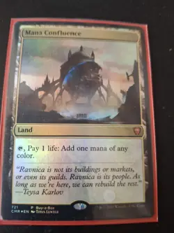 1x MTG Mana Confluence FOIL Commander Legends Box Promo NM Magic the Gathering - Image 1