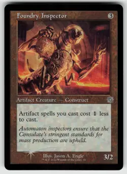 Foundry Inspector Foil U The Brothers' War: Retro Frame Artifacts 16 MTG - Image 1