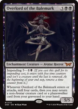 Overlord of the Balemurk - Duskmourn House of Horror (DSK) NM MTG - Image 1