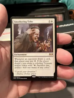 Smothering Tithe Ravnica Allegiance Regular Rare NM Condition. - Image 1